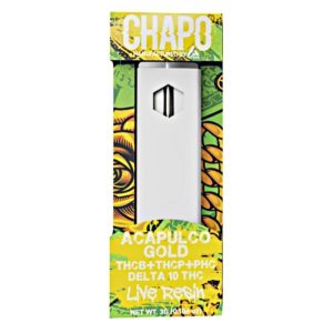 Chapo 3G Disposable THCB+THCP+PHC+D10 THC Acapulco Gold Sativa