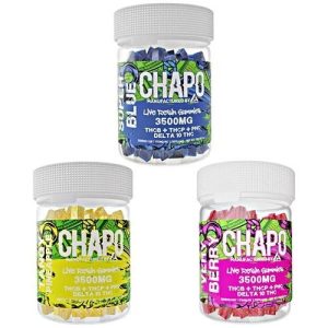 Chapo Gummy 3500MG THCB+THCP-PHC+D10 Tangy Pineapple