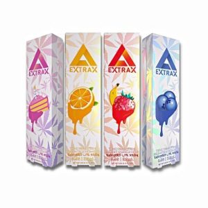 Extrax 3.5g Live Resin Disp THC-X+THC-JD+THC-B+D6+D8 Strawnana