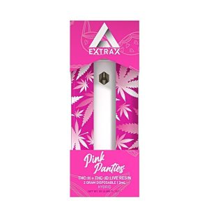 Lights Out Extrax 2 Gram Disp THC-H+THC-JD Live Resin Pink Panti