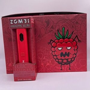 Zombi 3.5g Disposable Apocalypse Blend Radioactive Razzberry Ind
