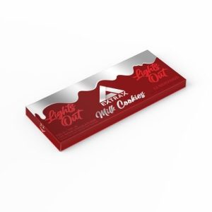 Extrax Lights Out Chocolate THC-H+JD 1200mg 10ct Milk Cookies