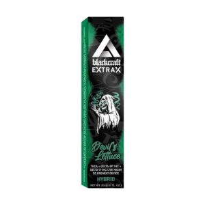 Extrax BlackCraft 2g Disposable Live Resin Devils Lettuce Hybrid