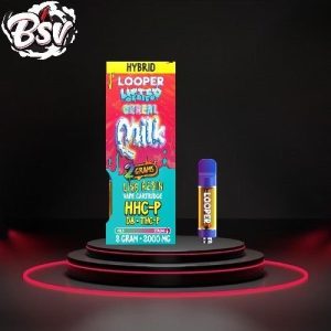 Looper 2g Cartridge Lifted Series HHC-P+D8+THC-P Cereal Milk