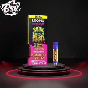 Looper 2g Cartridge Melted Series 11 Hydr+THC-HP Sour Kush