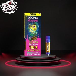 Looper 2g Cartridge Melted Series THC-A+THC-JD+THCP-O Limoncello