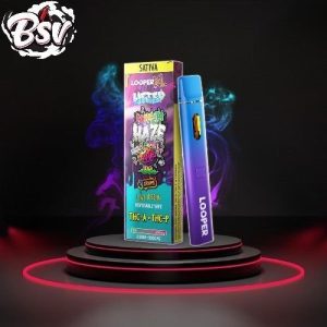 Looper XL Live Resin 3G Disposable Amnesia Haze Sativa