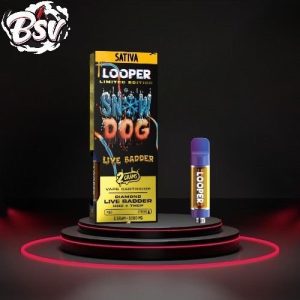 Looper Live Badder 2g Cartridges HHC+THCP Snow Dog