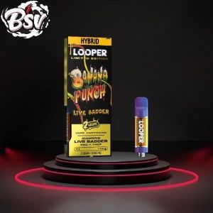 Looper Live Badder 2g Cartridges HHC+THCP Banana Punch