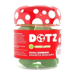 DOTZ Gummies 1000MG/Jar Green Apple