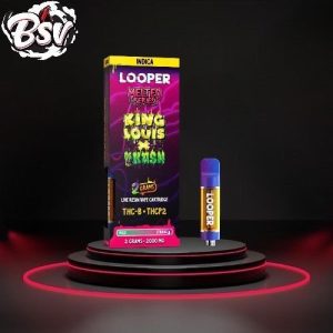 Looper 2g Cartridge Melted Series THCP2 King Louis X OG Kush