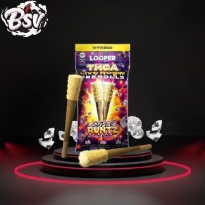 Looper THC-A 1g 2ct Live Rosin Pre Rolls Super Runtz