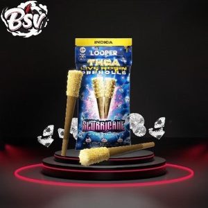 Looper THC-A 1g 2ct Live Rosin Pre Rolls Slurricane