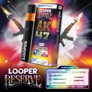 Looper 1g THCA Reserve Disposable Ak 47