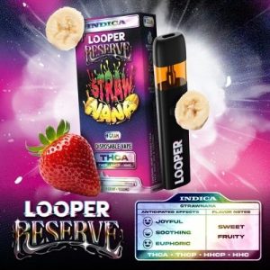 Looper 1g THCA Reserve Disposable Straw Nana