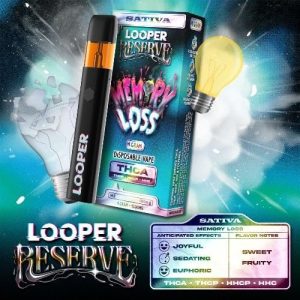 Looper 1g THCA Reserve Disposable Memory Loss