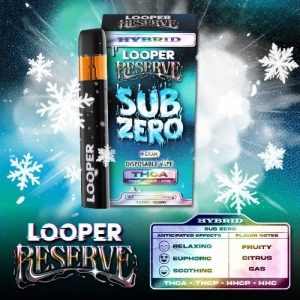 Looper 1g THCA Reserve Disposable Sub Zero