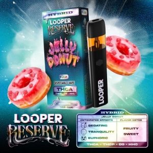 Looper 1g THCA Reserve Disposable Jelly Donut