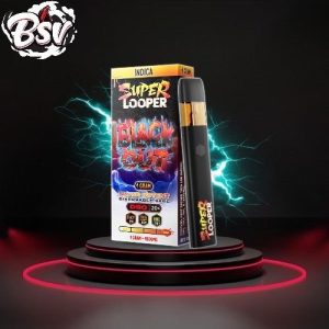 Super Looper 1g Disposable THC-A+THCP Black Out Indica