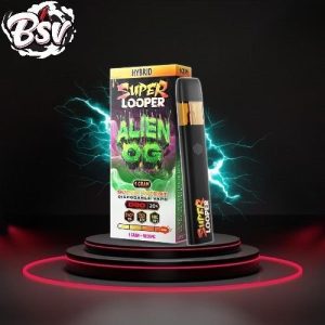 Super Looper 1g Disposable THC-A+THCP Alien OG Hybrid
