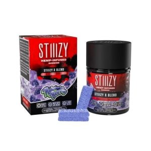 Stiiizy X Blend Gummies 1050MG 70MG/Piece Midnight Berry