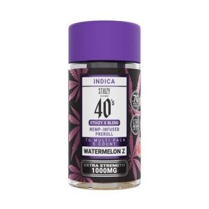 Stiiizy 3.5g 5 Pre Rolls X Blend 40's 1000mg Watermelon Z Indica