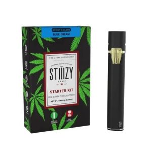 Stiiizy X Blend Starter Kit One Gram Pod & Battery Blue Dream