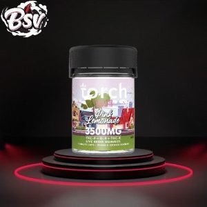 Torch Haymaker 3500MG Gummy THC-P+D9+THC-X Pink Lemonade