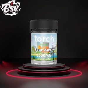 Torch Haymaker 3500MG Gummy THC-P+D9+THC-X Sour Apple
