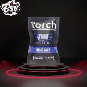 Torch Haymaker Blend 30pk Gummies THC-X Blue Razz