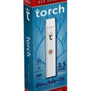Torch Blue Lotus D9 3.5g Disposable Red Dragon Sativa