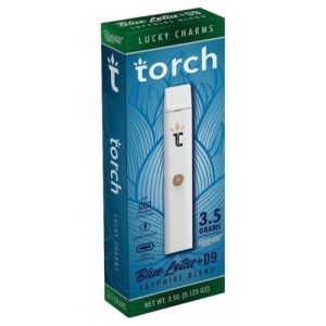 Torch Blue Lotus D9 3.5g Disposable Lucky Charms Hybrid