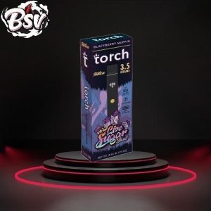 Torch Live Sugar Blend 3.5g Disposable Blackberry Muffin Indica