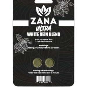 Zana Ultra White Vein 7-Hydroxymitragynone Tablets 2ct