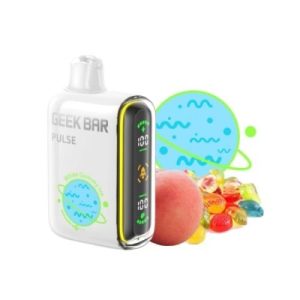 Geek Bar Pulse 15k Puff Disposable White Gummy Ice