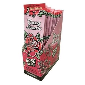Blazy Susan Rose Wraps 25ct Display