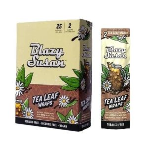 Blazy Susan Tea Leaf Wraps 25pk Display