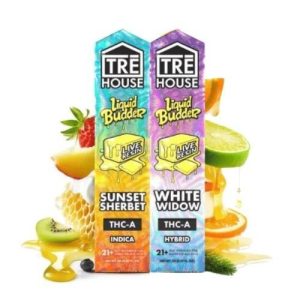 Tre House 2g Disposable Liquid Budder THC-A White Widow