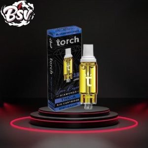 Torch Live Resin 3.5g Cartridge THC-A Diamonds Blueberry Haze