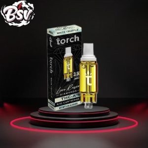 Torch Live Resin 3.5g Cartridge THC-A Diamonds White Truffle