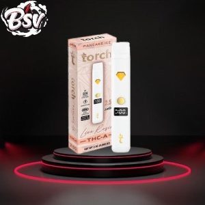 Torch Live Rosin 2.5g THC-A Disposable Pancake Ice
