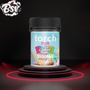 Torch Haymaker 3500MG Gummy THC-P+D9+THC-X Sour Gummy Bears
