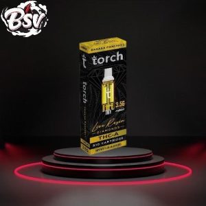 Torch Live Resin 3.5g Cartridge THC-A Banana Pancakes