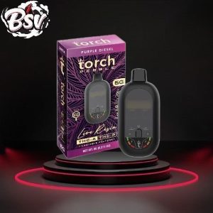 Torch Pebble 6g THC-A+THC-P Disposable Purple Diesel