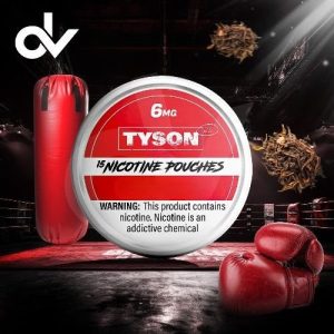 Tyson 6mg Nicotine Pouch 5ct Wintergreen Uppercut