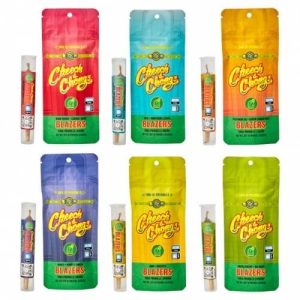 Cheech & Chongs Blazer THCA 1g 2ct Pre-Rolls Maui Wowie+Cherry K