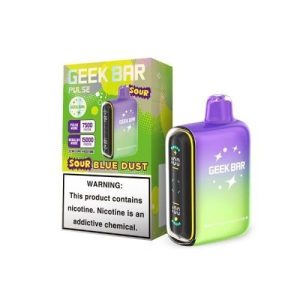 Geek Bar Pulse 15k Puff Disposable Sour Blue Dust