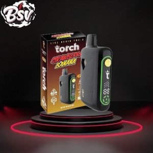 Torch Pulse 6g Live Resin THC-A Disposable Strawberry Banana Sat