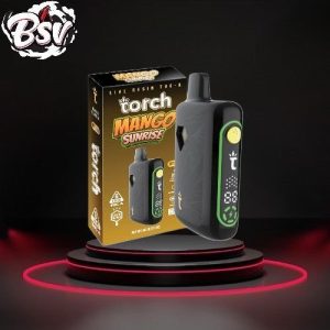 Torch Pulse 6g Live Resin THC-A Disposable Mango Sunrise Hybrid