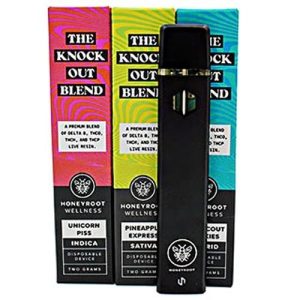 Honeyroot 2 Gram Disposable GSC The Knockout Blend Hybrid